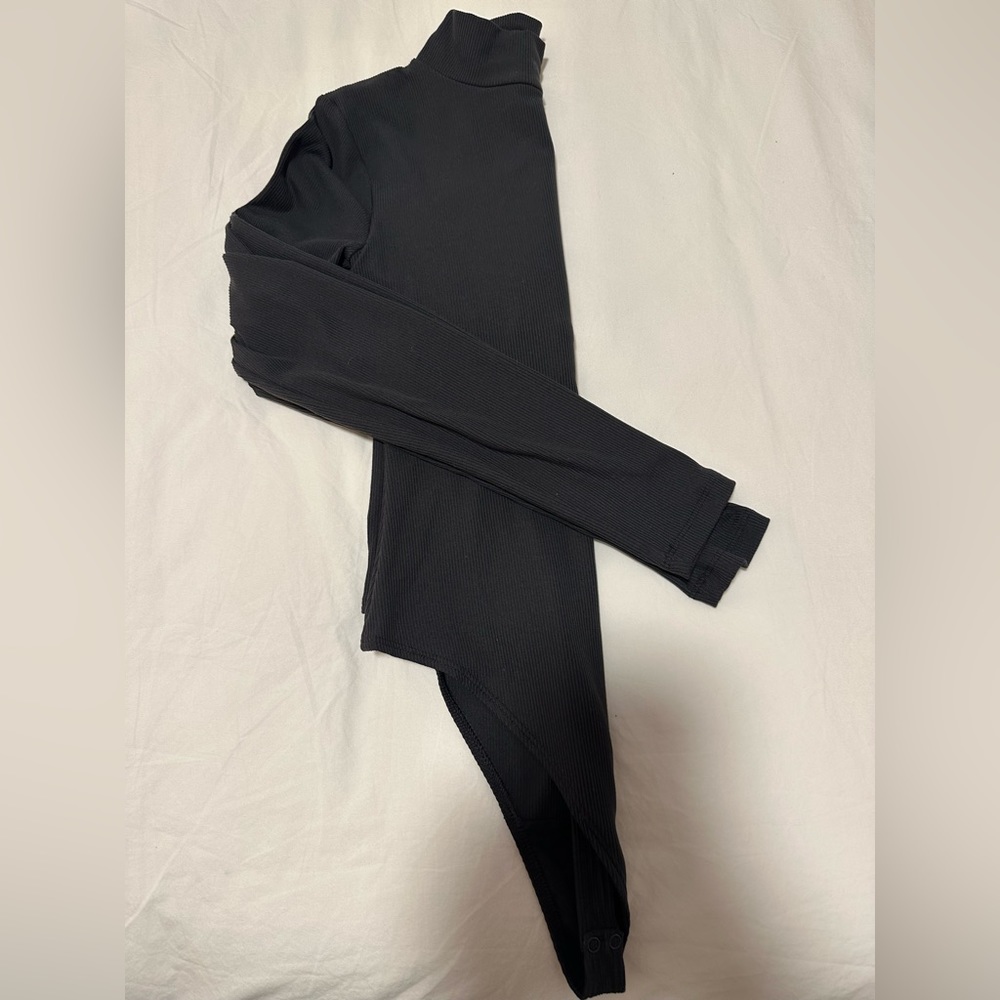 Girlfriend Collective Vivien Mock Neck Bodysuit